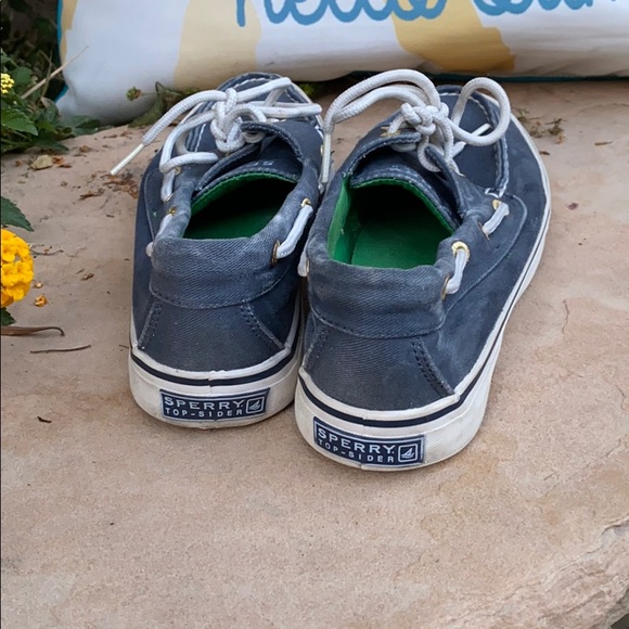 Sperry Classic Canvas Top Siders SZ 6.5M - Picture 3 of 5